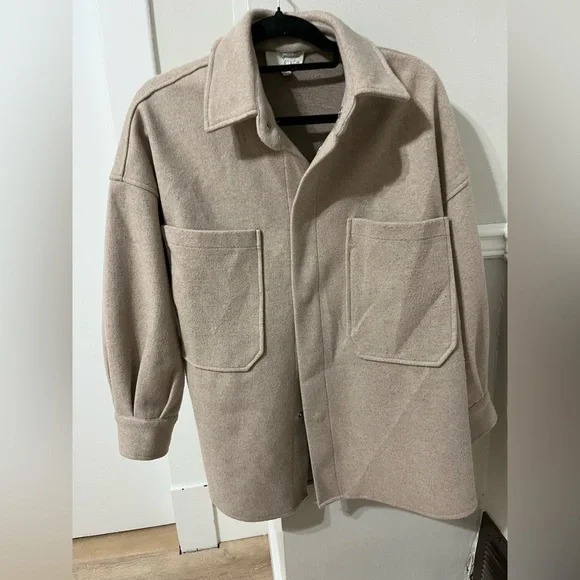 Pinch Men's Light Tan Shirt Jacket - Picture 2 of 7
